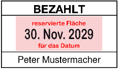 Vorlage wählen: 5164